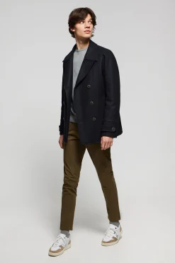 Polo Club Vestes*Manteau caban Calum avec détails Bleu Marine