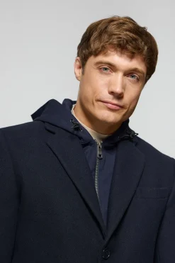Polo Club Vestes*Manteau Claude avec détails Bleu Marine