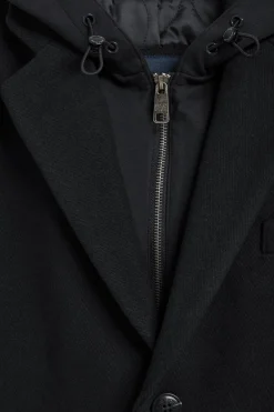 Polo Club Vestes*Manteau Claude avec détails Noir