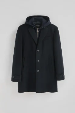Polo Club Vestes*Manteau Clement avec logo Bleu Marine