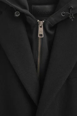 Polo Club Vestes*Manteau Clement avec logo Noir