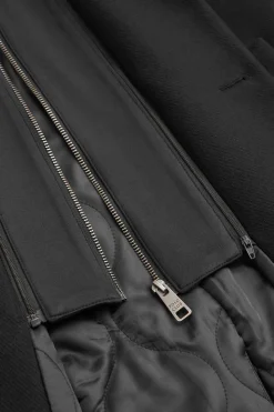 Polo Club Vestes*Manteau Clement avec logo Noir