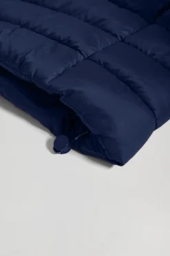 Polo Club Vestes*Manteau Corinne ultralight avec capuche et logo Bleu Marine