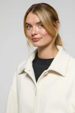 Polo Club Vestes*Manteau court Lita boutonné avec détails Beige