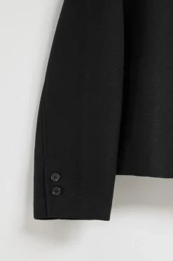 Polo Club Vestes*Manteau court Lita boutonné avec détails Noir