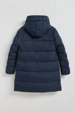 Polo Club Vestes*Manteau Gracia bleu réversible avec capuche fixe et détails Bleu Marine