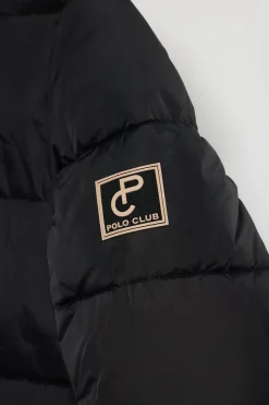Polo Club Vestes*Manteau Gracia réversible avec capuche fixe et détails Noir