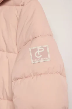 Polo Club Vestes*Manteau Gracia rose réversible avec capuche fixe et détails Rose pâle