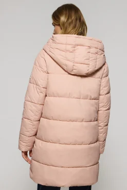 Polo Club Vestes*Manteau Gracia rose réversible avec capuche fixe et détails Rose pâle