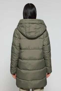 Polo Club Vestes*Manteau Gracia vert réversible avec capuche fixe et détails Vert militaire