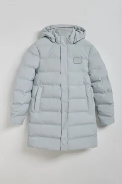 Polo Club Vestes*Manteau gris Courchevel avec capuche amovible et détails Gris clair