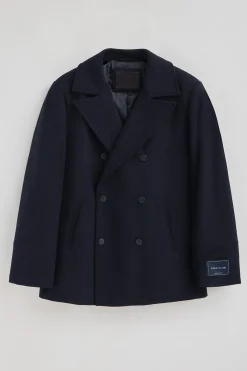 Polo Club Vestes*Manteau Hanken avec logo Bleu Marine
