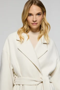 Polo Club Vestes*Manteau long Carrie en drap et détails Beige
