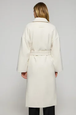 Polo Club Vestes*Manteau long Carrie en drap et détails Beige