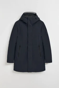 Polo Club Vestes*Manteau Mackey avec capuche fixe et détails Bleu Marine