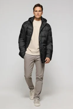 Polo Club Vestes*Manteau Greenwich avec poches et capuche fixe avec détails Noir