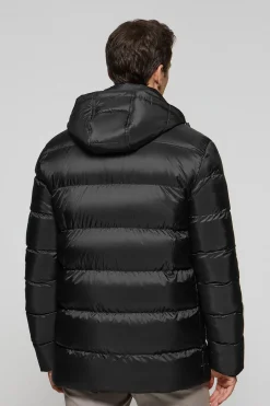 Polo Club Vestes*Manteau Greenwich avec poches et capuche fixe avec détails Noir