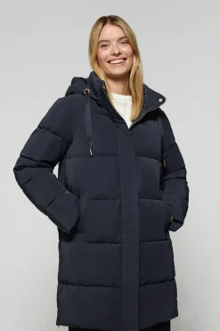 Polo Club Vestes*Manteau Roma couleur avec capuche amovible et détails Bleu Marine