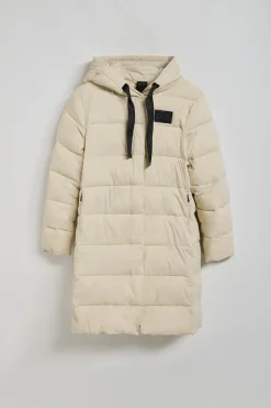 Polo Club Vestes*Manteau Siena à capuche fixe et détails Beige