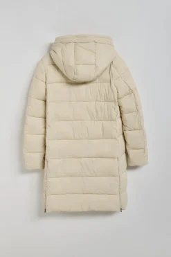 Polo Club Vestes*Manteau Siena à capuche fixe et détails Beige