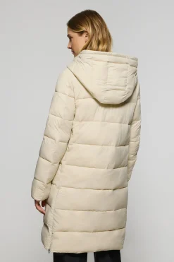 Polo Club Vestes*Manteau Siena à capuche fixe et détails Beige