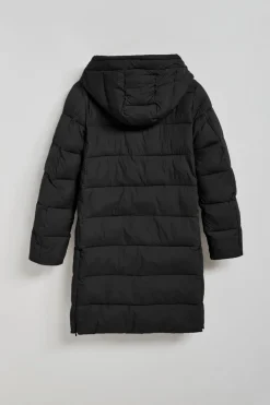 Polo Club Vestes*Manteau Siena à capuche fixe et détails Noir