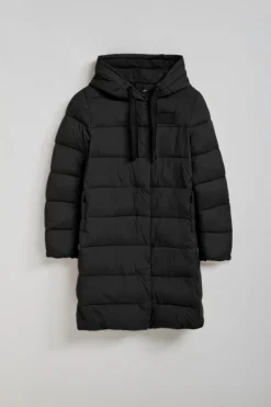 Polo Club Vestes*Manteau Siena à capuche fixe et détails Noir