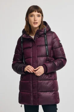 Polo Club Vestes*Manteau Silvon Coat avec logo Grenat