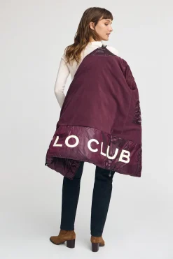 Polo Club Vestes*Manteau Silvon Coat avec logo Grenat