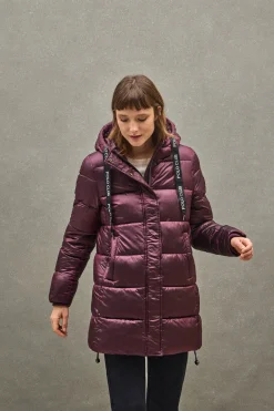 Polo Club Vestes*Manteau Silvon Coat avec logo Grenat
