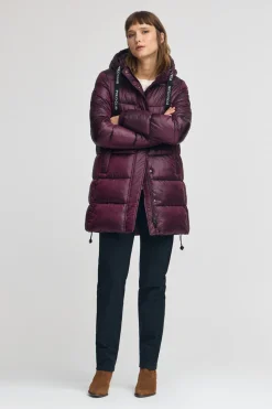 Polo Club Vestes*Manteau Silvon Coat avec logo Grenat