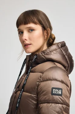 Polo Club Vestes*Manteau Silvon Coat marron avec logo Brun
