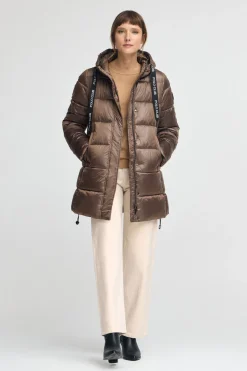 Polo Club Vestes*Manteau Silvon Coat marron avec logo Brun