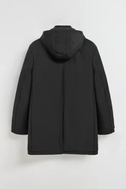 Polo Club Vestes*Manteau Soho classique bleu marine avec capuche amovible et détails Noir