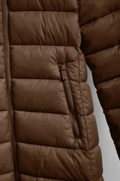 Polo Club Vestes*Manteau Suzette ultralight marron avec écusson Rigby Go Brun