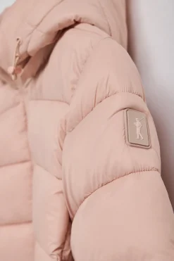 Polo Club Vestes*Manteau Suzette ultralight avec écusson Rigby Go Rose pâle