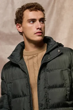 Polo Club Vestes*Manteau Greenwich avec poches et capuche fixe avec détails Vert