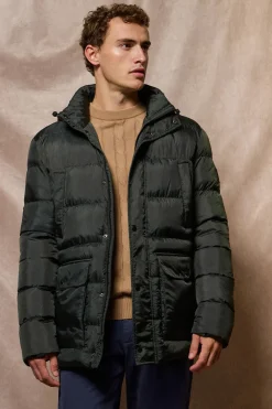 Polo Club Vestes*Manteau Greenwich avec poches et capuche fixe avec détails Vert