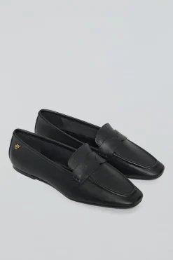 Polo Club Chaussures*Mocassins Antonella en cuir nappa avec des détails métallisés Noir