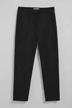 Polo Club Pantalons*Pantalon chino May avec broderie sur une poche minimaliste Noir
