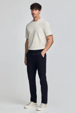 Polo Club Pantalons*Pantalon chino slim Moore Bleu Marine