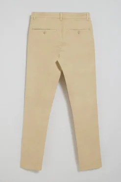 Polo Club Pantalons*Pantalon chino slim Moore Ivoire