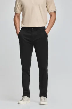 Polo Club Pantalons*Pantalon chino slim Moore Noir