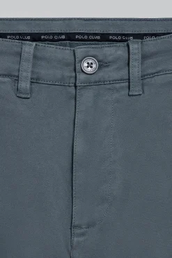 Polo Club Pantalons*Pantalon chino slim Moore bleu Denim