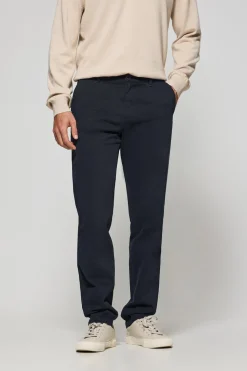 Polo Club Pantalons*Pantalon chino Vanya avec broderie Bleu Marine