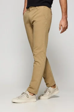 Polo Club Pantalons*Pantalon chino Vanya couleur avec broderie Sable