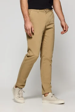 Polo Club Pantalons*Pantalon chino Vanya couleur avec broderie Sable