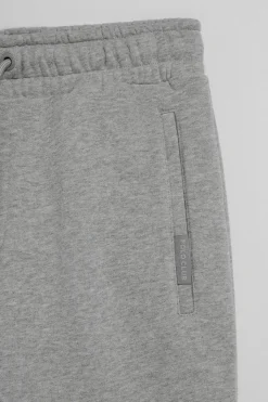 Polo Club Pantalons*Pantalon de jogging gris chiné avec détails Gris Vigore