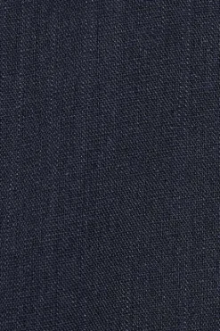 Polo Club Pantalons*Pantalon Deia en coton et lin avec détails Bleu Marine