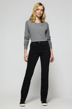 Polo Club Pantalons*Pantalon en denim Tanya avec détails Noir